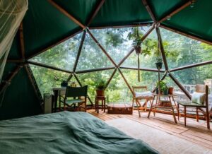 Une des grandes tendances dans le secteur du camping : le glamping !